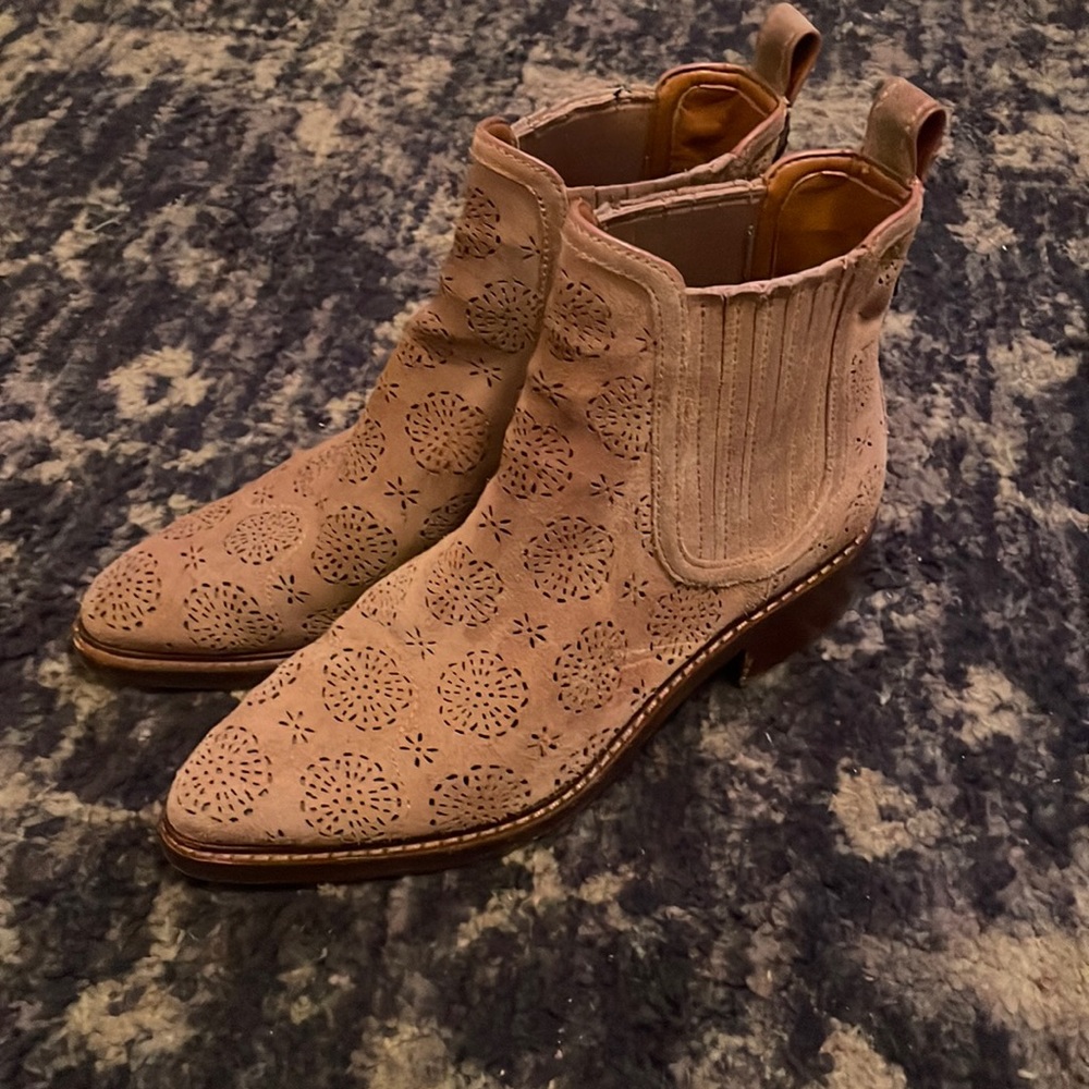 COACH Suede Boots!